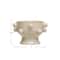Hello Honey® 9" Speckled Cream Round Stoneware Planter with Orbs
